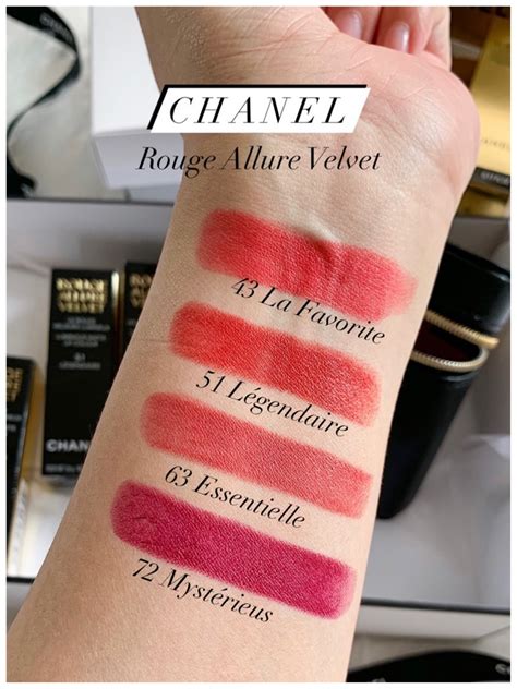 chanel la favorite lipstick matte|Chanel lipstick allure velvet.